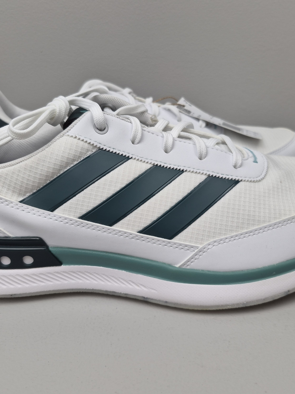 adidas S2G SL 24 Men's Spikeless Golf Shoes White/Green US 12 D JI4169 - Picture 3 of 11